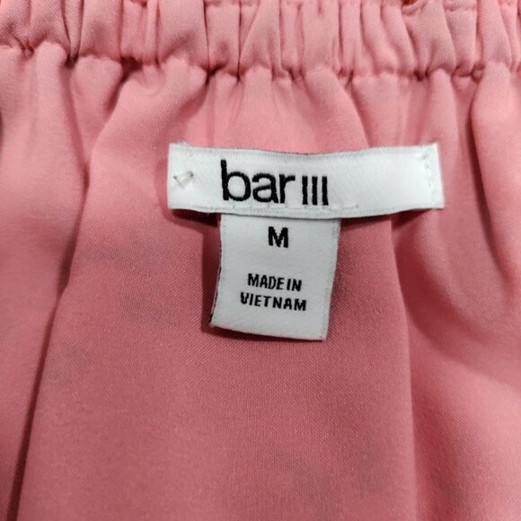 Bar III Women's Multicolor Floral Off-Shoulder Floral Ruffle Top Size Medium - Picture 5 of 12